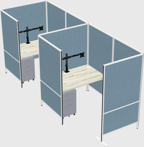 Small private panel system