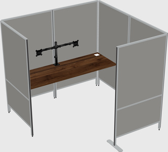 Flexible panel system with privacy