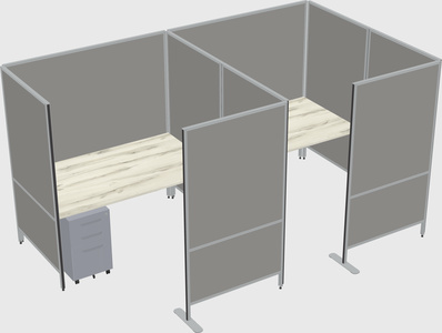 具有隐私的灵活面板系统
