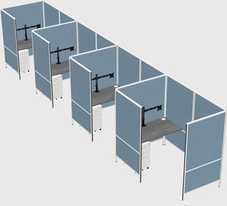 Small private panel system