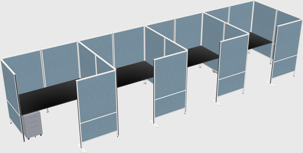 具有隐私的灵活面板系统