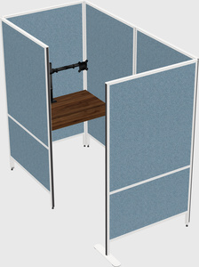 Small private panel system