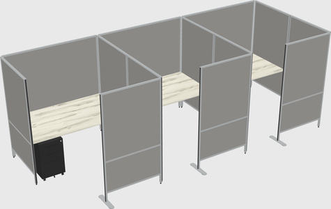 具有隐私的灵活面板系统