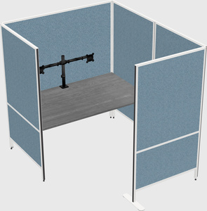 Système de panneaux flexibles avec confidentialité