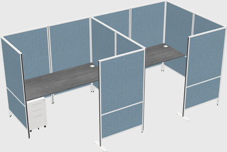 Système de panneaux flexibles avec confidentialité