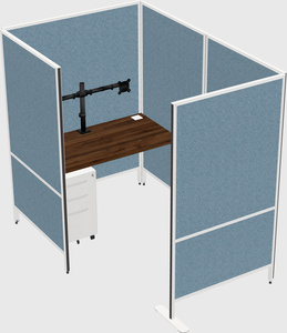 Small private panel system