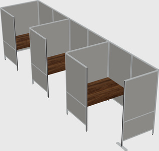 Small private panel system