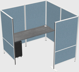 Système de panneaux flexibles avec confidentialité