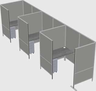 Small private panel system