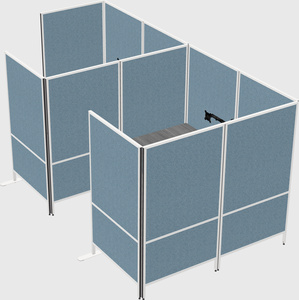 Flexible panel system with privacy