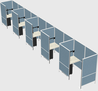 Small private panel system