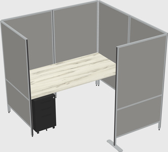 Système de panneaux flexibles avec confidentialité
