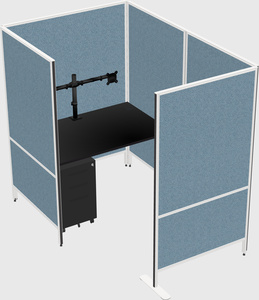 Small private panel system