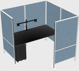 具有隐私的灵活面板系统