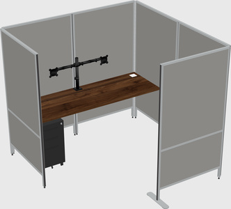 具有隐私的灵活面板系统