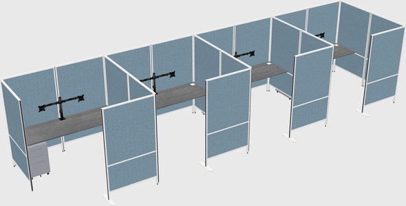 Système de panneaux flexibles avec confidentialité