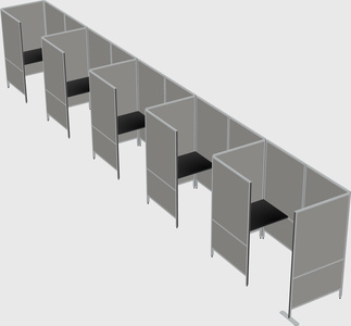 Small private panel system