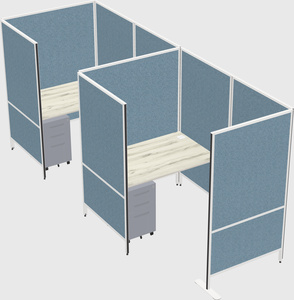 Small private panel system