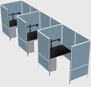 Small private panel system