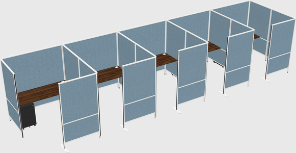 具有隐私的灵活面板系统