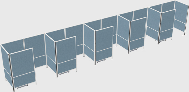 Small private panel system