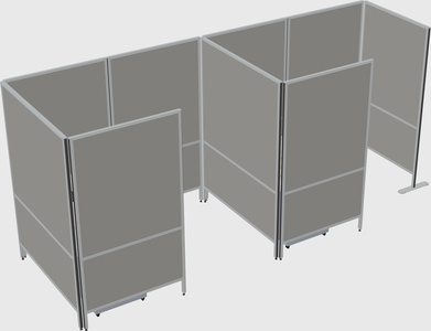 Small private panel system