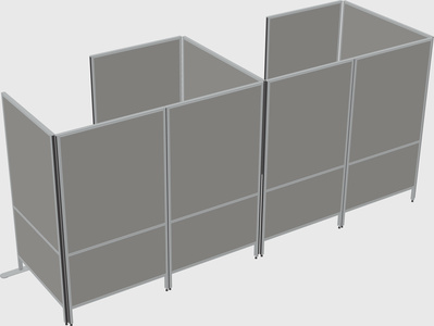 Small private panel system