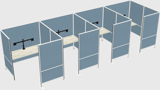 具有隐私的灵活面板系统