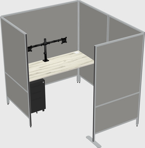 具有隐私的灵活面板系统
