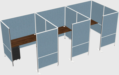 具有隐私的灵活面板系统