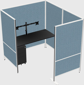 Système de panneaux flexibles avec confidentialité