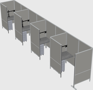 Petit système de panneaux privés