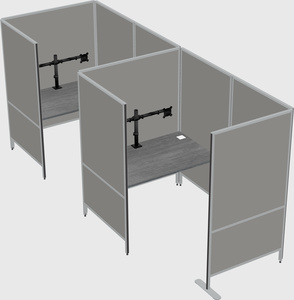 Small private panel system