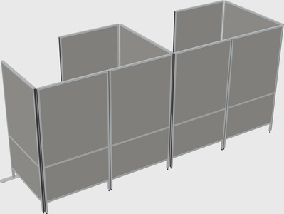 Small private panel system