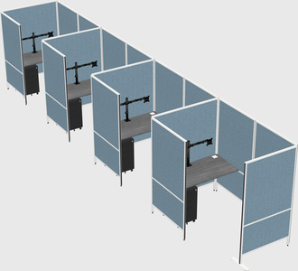 Small private panel system