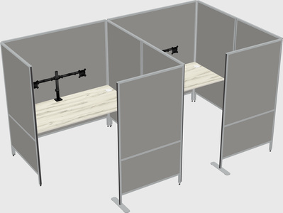 具有隐私的灵活面板系统