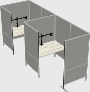 Small private panel system