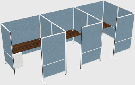具有隐私的灵活面板系统