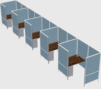 Small private panel system