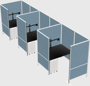 Small private panel system