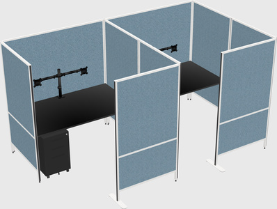 Système de panneaux flexibles avec confidentialité