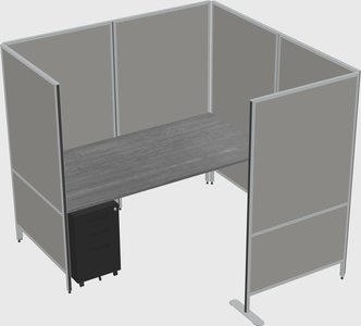 Système de panneaux flexibles avec confidentialité