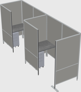 Small private panel system