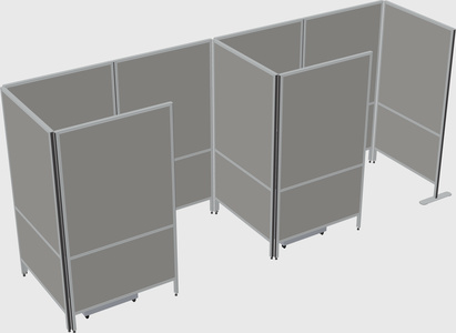 Small private panel system