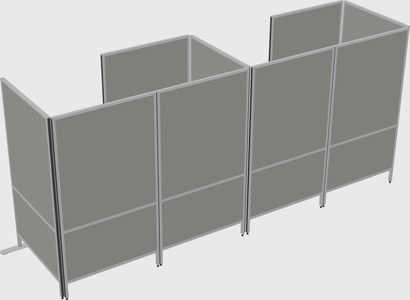 Small private panel system