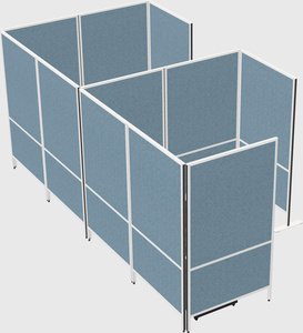 Flexible panel system with privacy