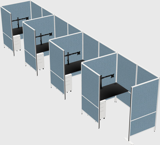 Small private panel system