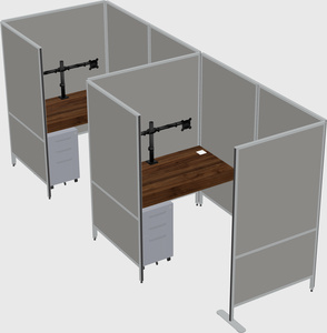 Petit système de panneaux privés