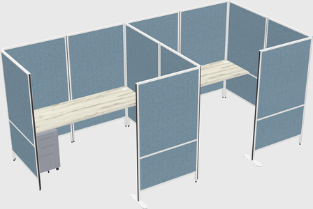 Flexible panel system with privacy