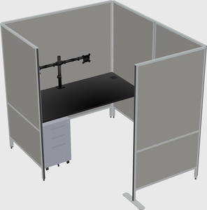 具有隐私的灵活面板系统